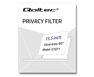 Qoltec Filtr prywatyzujący do MacBook Pro Touch Bar 15.5"(2016-2018 - 1243554 - zdjęcie 3